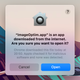 A screenshot of a macOS pop-up